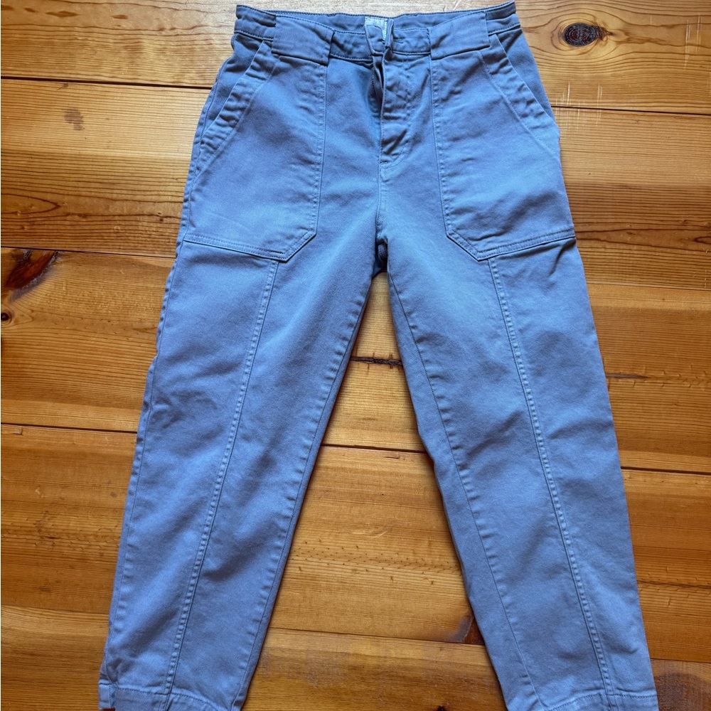 Eleventy Women’s Light Blue Cargo Pants